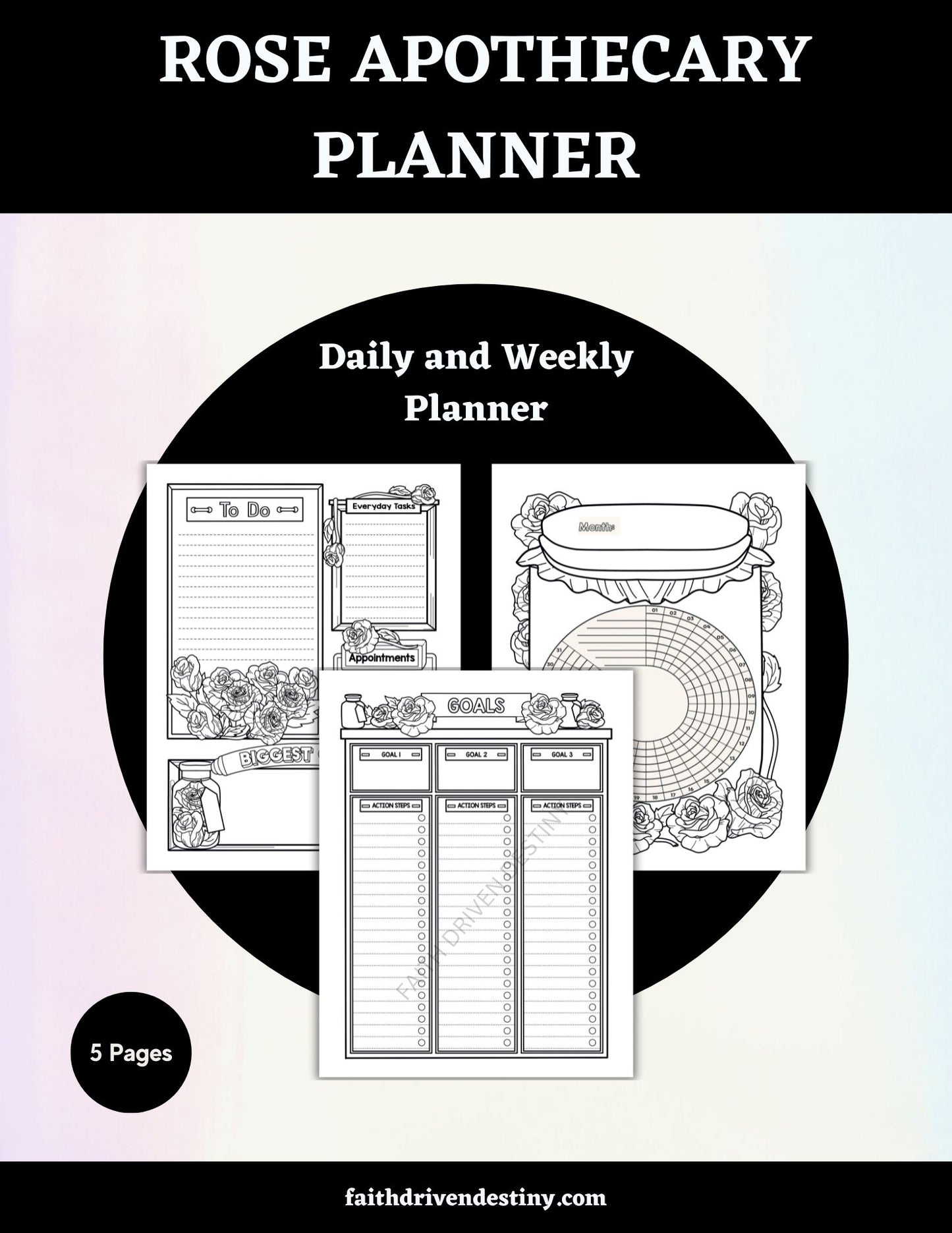 rose planner image